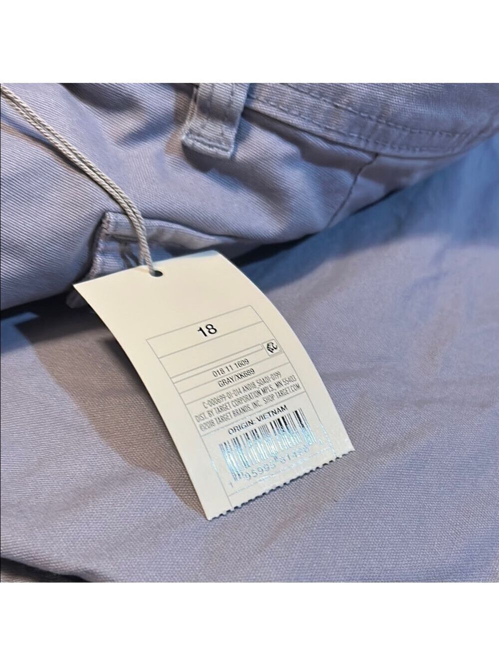 a new day Women's Gray Cargo Shorts NWT 18 - Picture 3 of 5